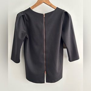 Club Monaco Rose Gold Back Zip